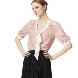 Jason‎ Wu for Target Polka Dot Chiffon Top